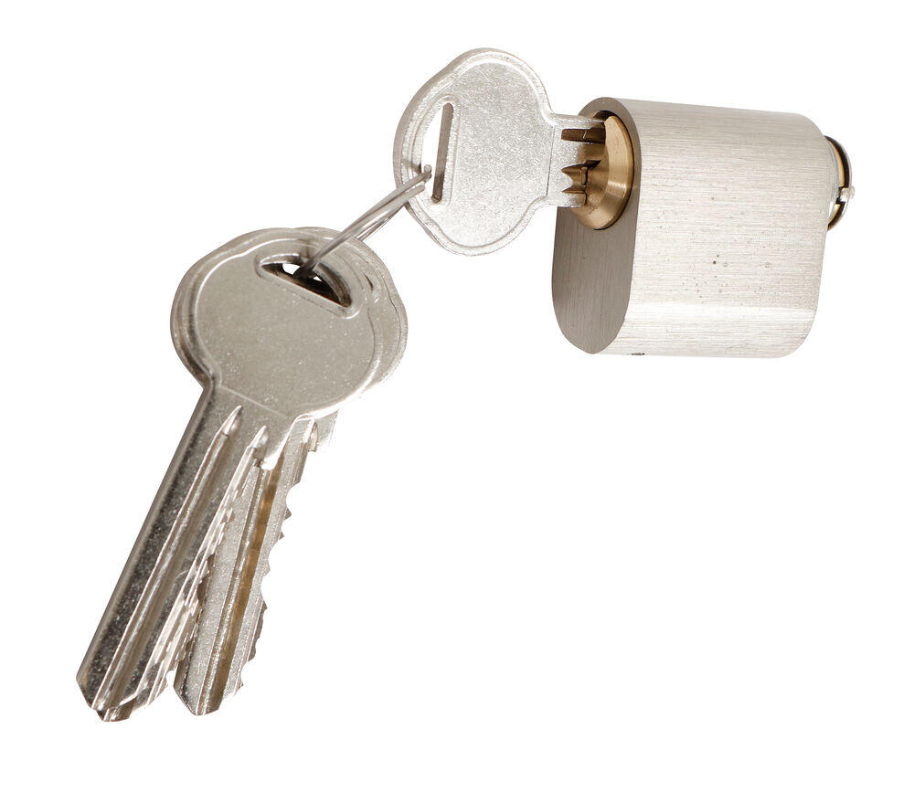 Home>it oval låssylinder med 3 nøkler 2-pk