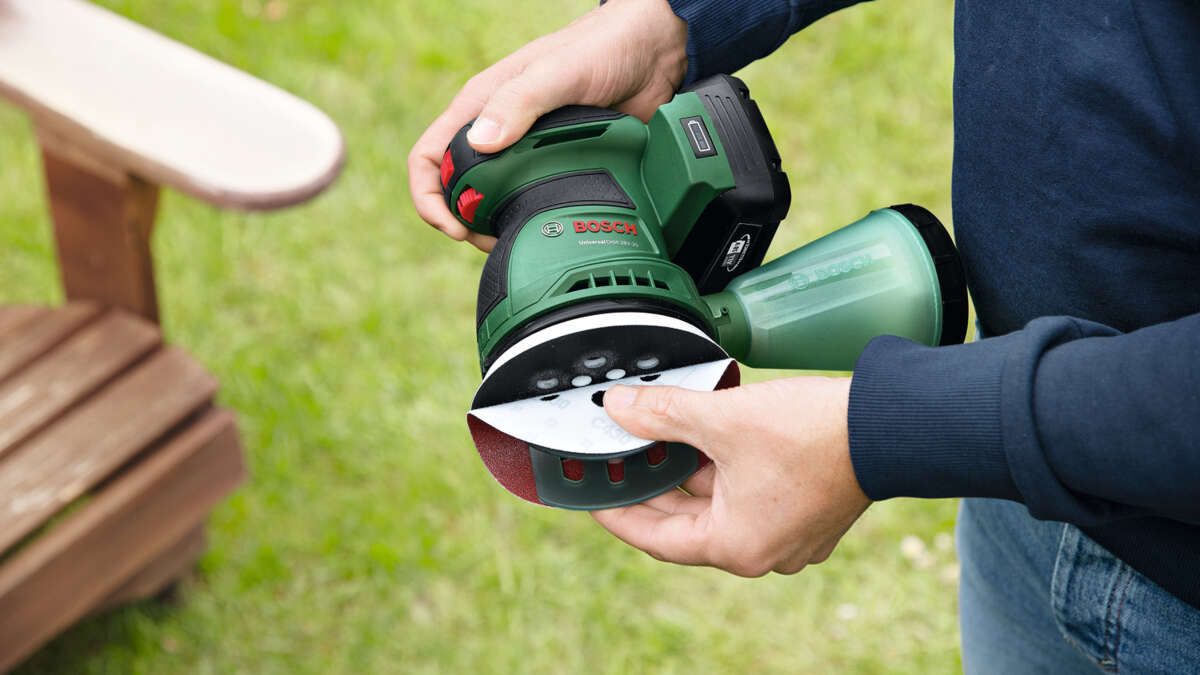 Bosch UniversalOrbit 18V-20 universalsliper u/batteri