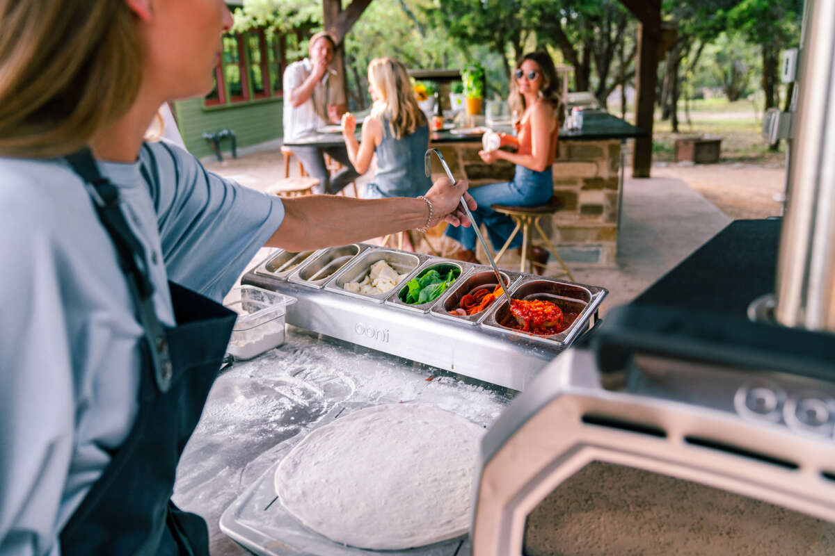 Ooni Pizza ingredienstasjon