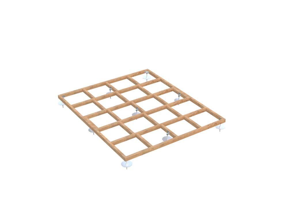 Palmako Fundamentrammer / Bjelkelag med Log-Foot