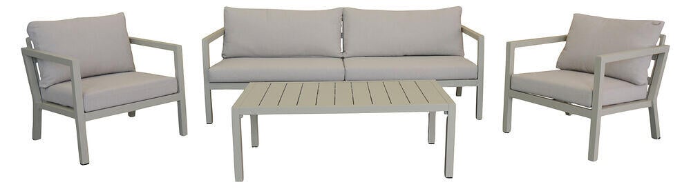 Røst sofagruppe kalk - beige impregnerte putetrekk