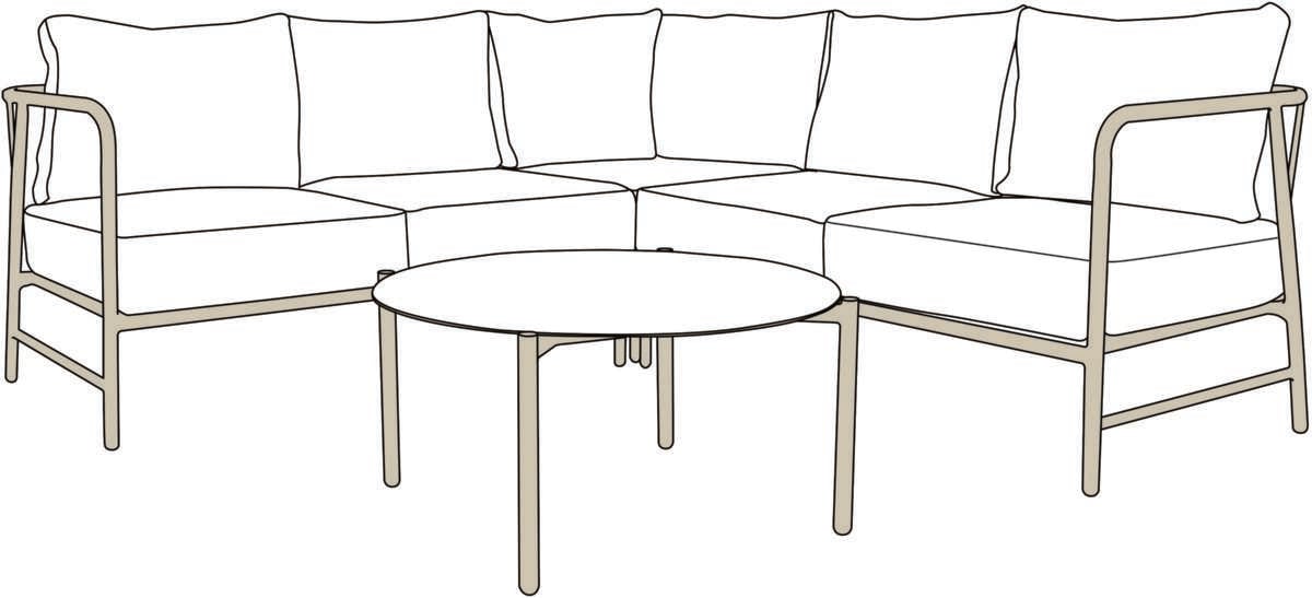 Bohem Brevik hjørnegruppe uten putetrekk