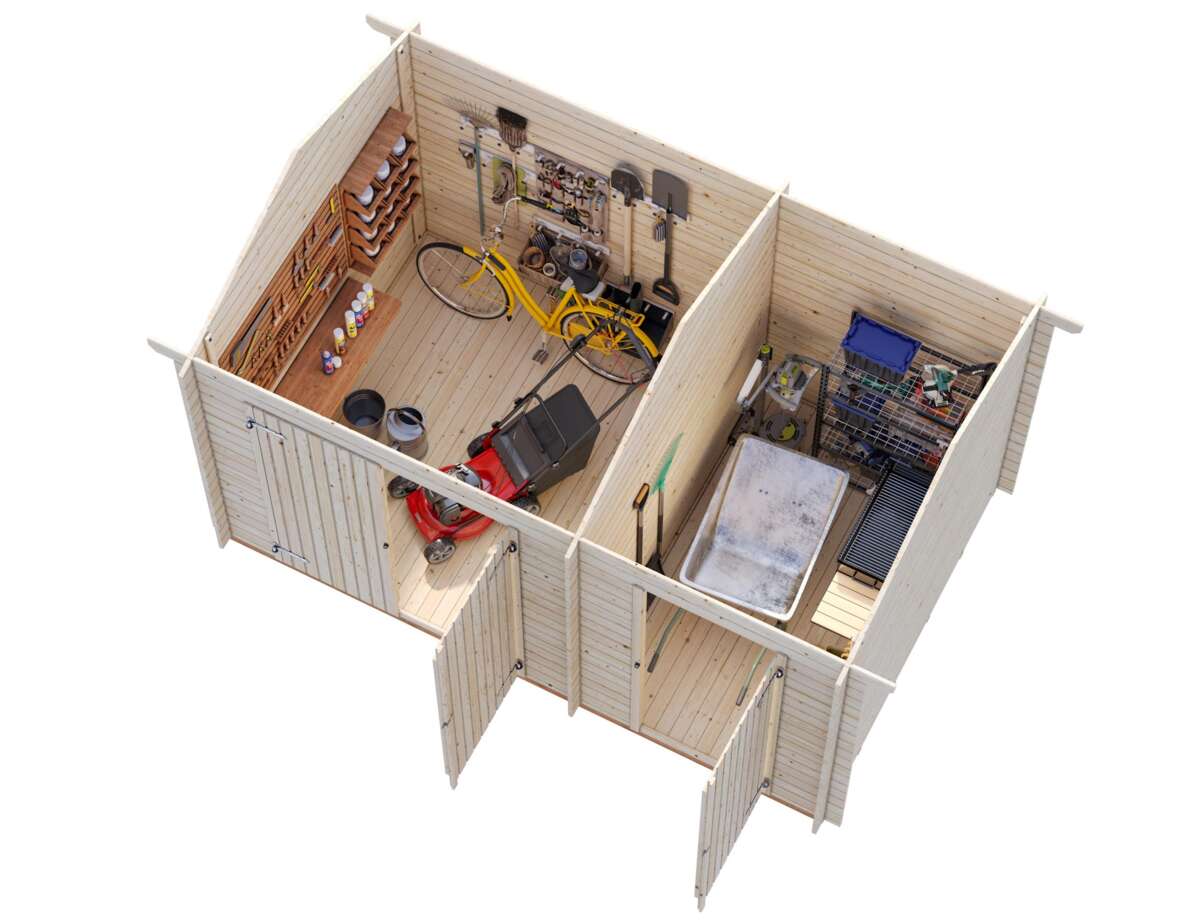 Palmako Jari redskapsbod 8,9 m²