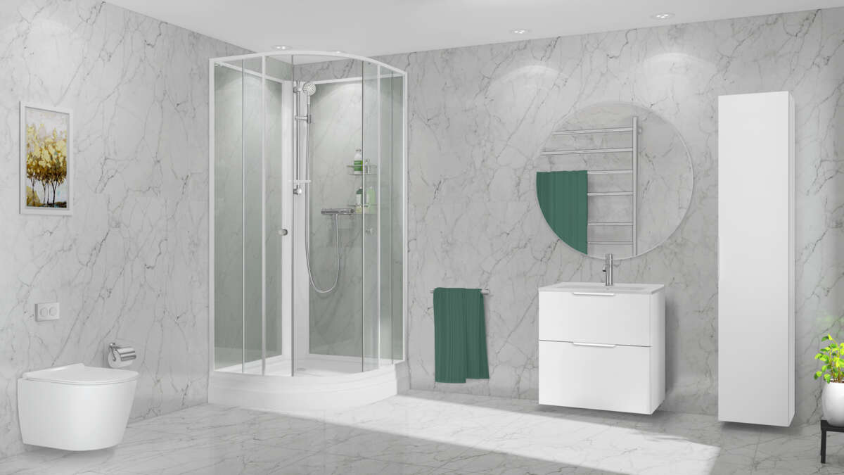 Duxa Mona baderomsmøbel