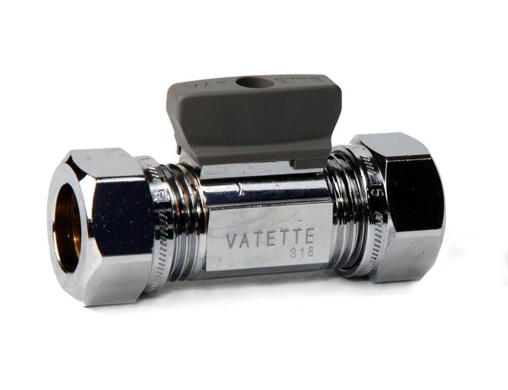 Gelia kulventil m/spak 15x15 mm