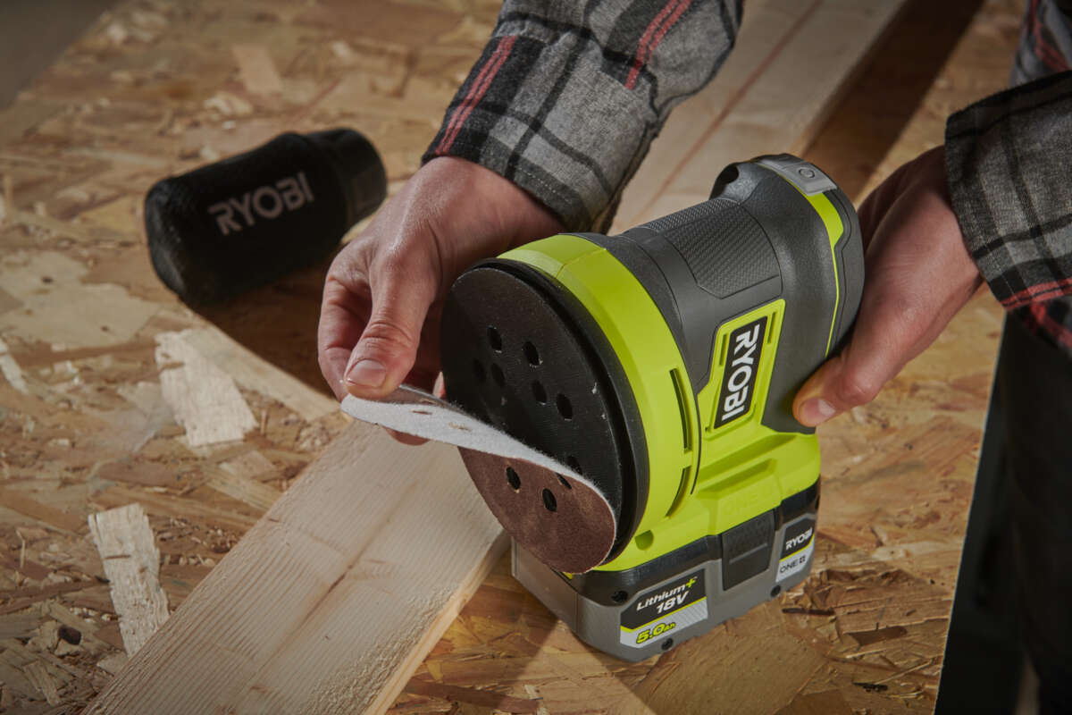 Ryobi RCK182S-1C20G Verktøysett sliping m/batteri