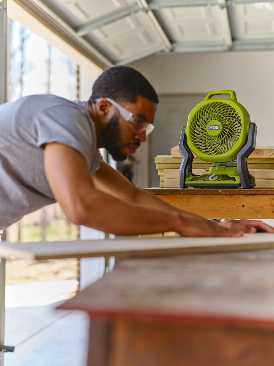 Ryobi ONE+ RF18-0 vifte u/batteri