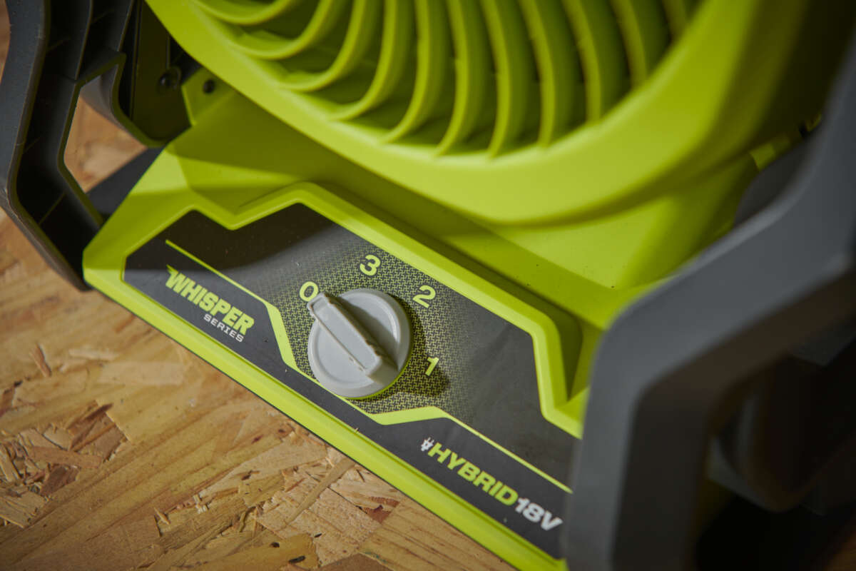 Ryobi ONE+ RF18-0 vifte u/batteri