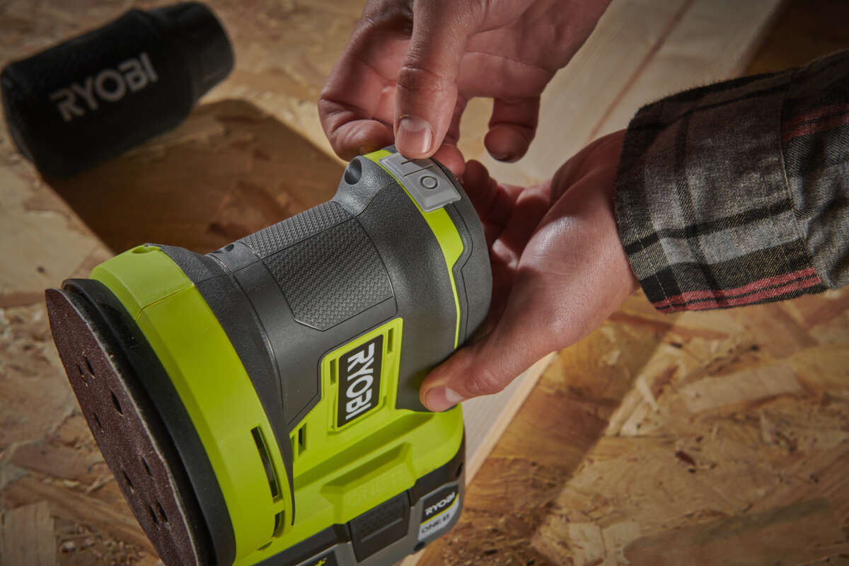 Ryobi ONE+ RROS18-0 eksentersliper u/batteri