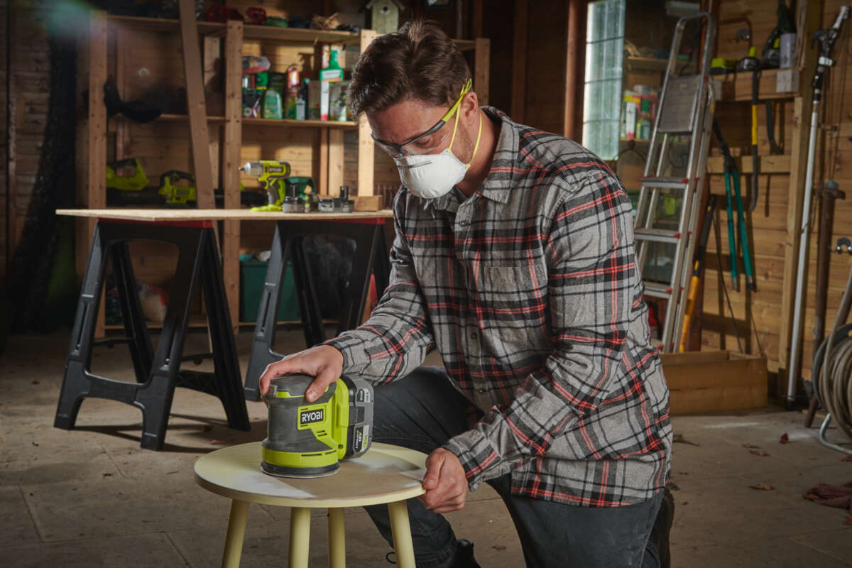 Ryobi ONE+ RROS18-0 eksentersliper u/batteri