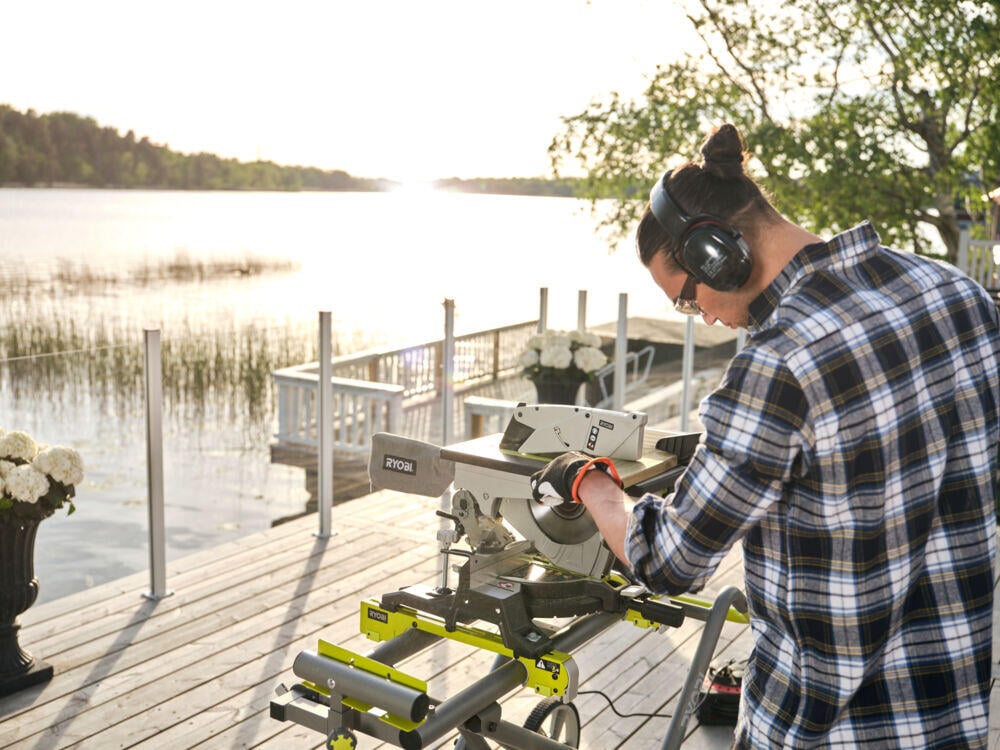 Ryobi RTMS1800-G 1800W bord/gjærsag