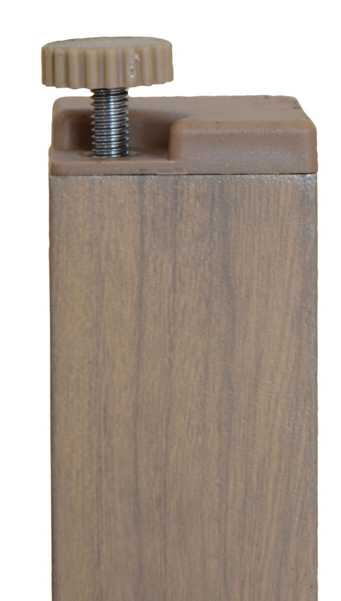 Røst sofagruppe teak og beige impregnerte putetrekk