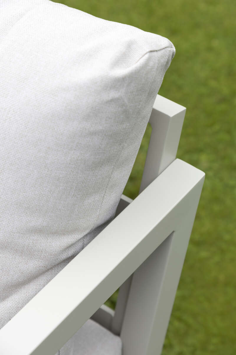 Røst hjørnegruppe kalk og beige vanntette putetrekk