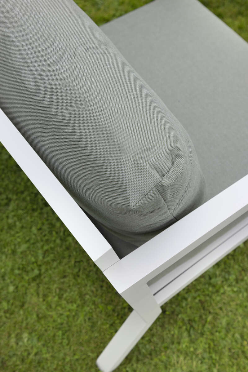 Røst hjørnegruppe kalk og grønne vanntette putetrekk