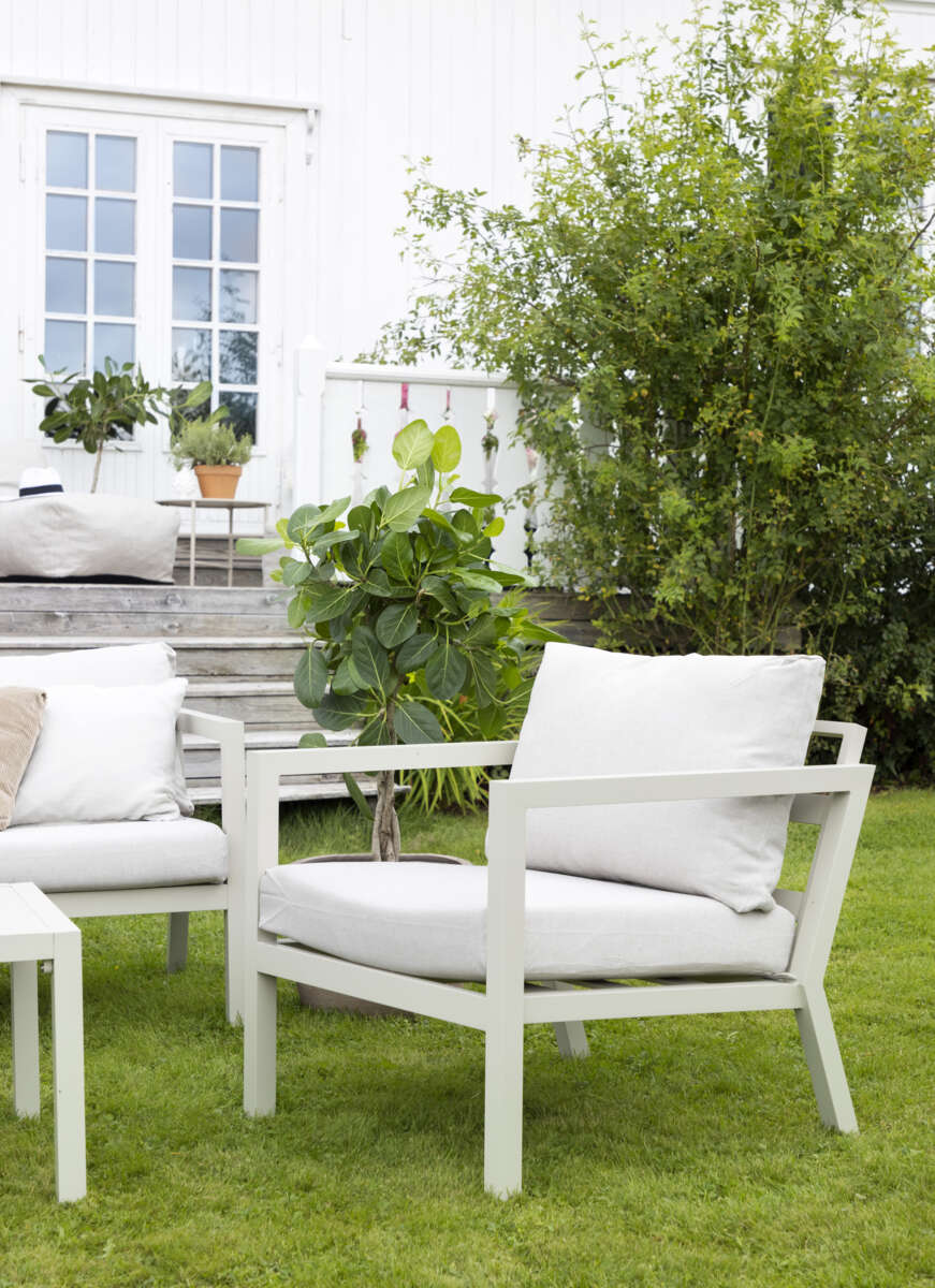 Bohem Røst sofagruppe med putetrekk