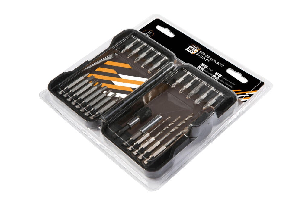 Smart 365* bor- og bitssett 24 deler