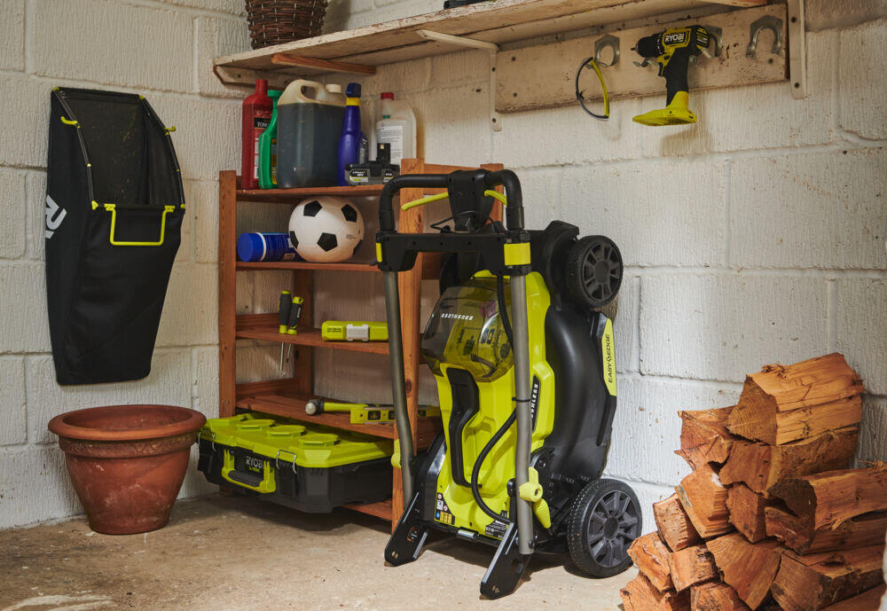 Ryobi RY18LMX40C-150 gressklipper m/batteri