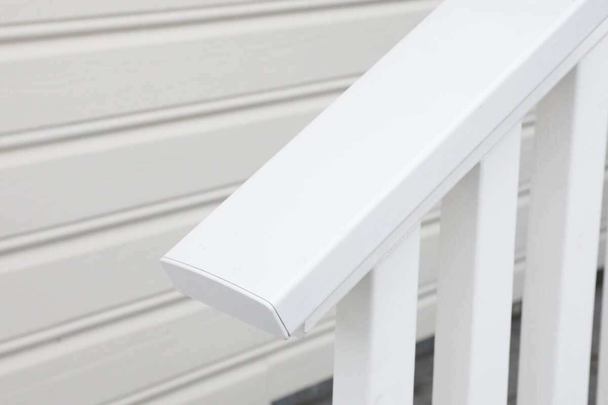 Krifon Altanrekke 230 cm Hvit Aluminium