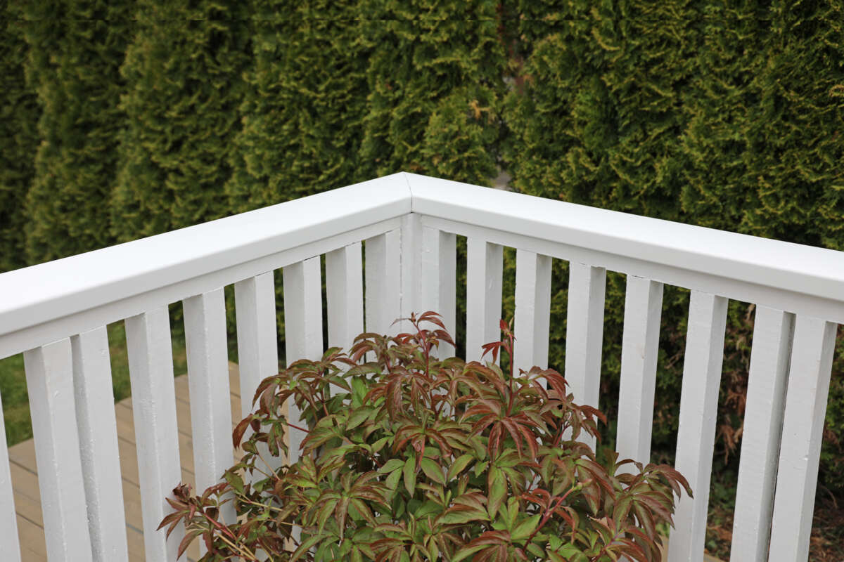 Krifon Altanrekke 230 cm Hvit Aluminium