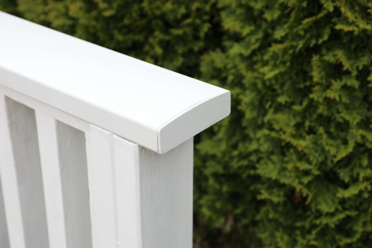 Krifon Altanrekke 230 cm Hvit Aluminium