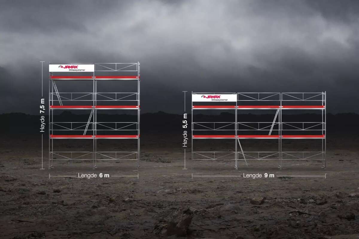 Jamax Huspakke 3 stillas