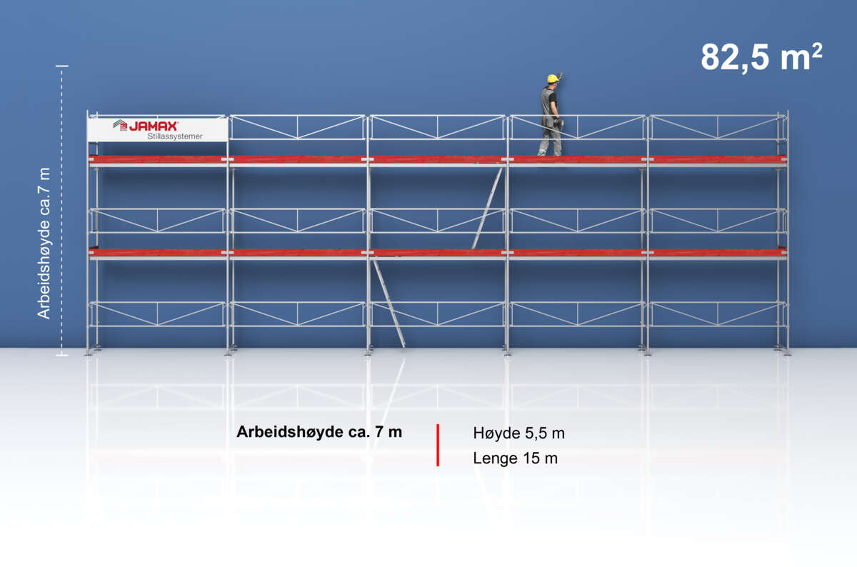 Jamax Byggmesterpakke 1 stillas