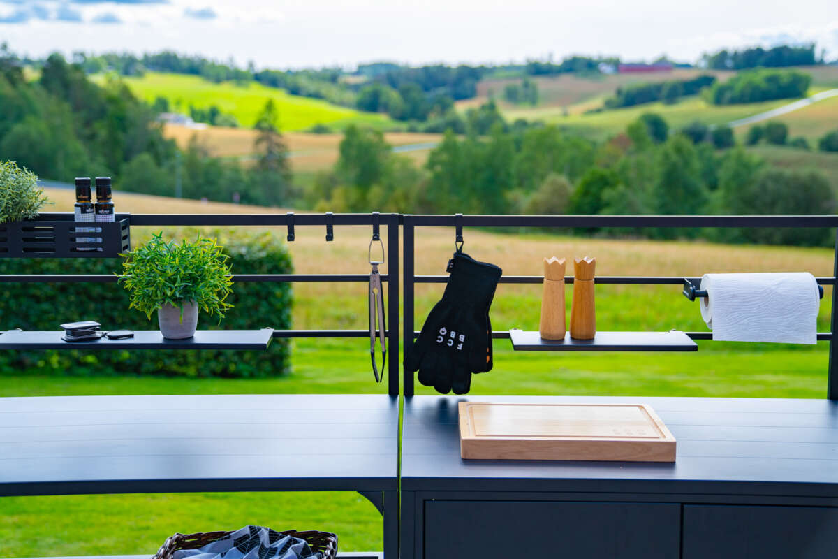 FCC utekjøkken opphengskroker 4-pk