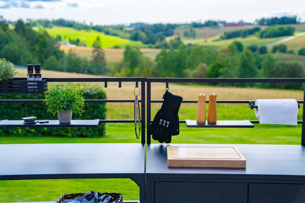 FCC utekjøkken opphengskroker 4-pk