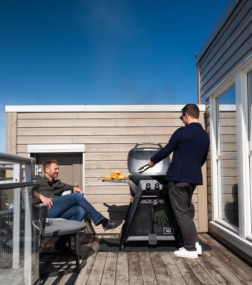 FCC X-Grill II 2.0 Table Top gassgrill med stativ