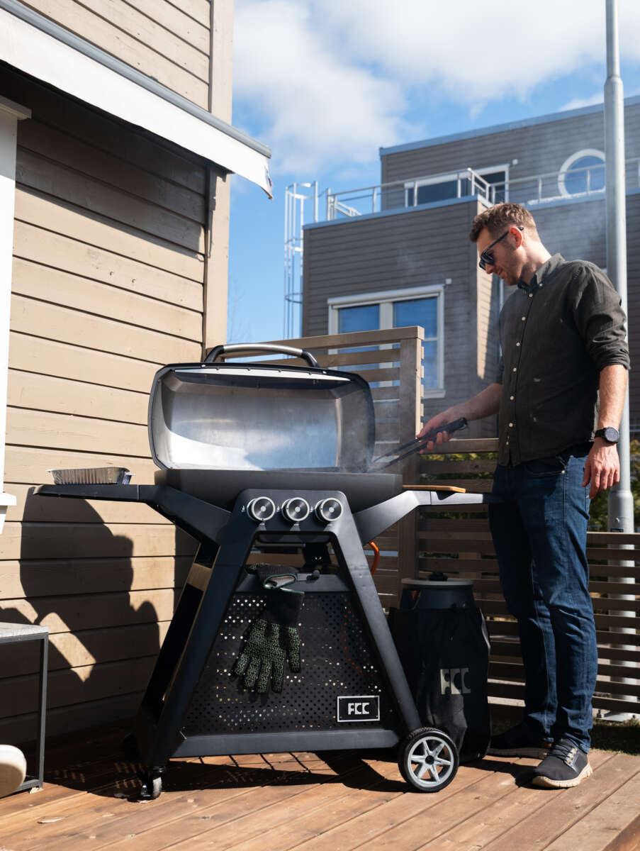 FCC X-Grill II 3.0 Table Top gassgrill med stativ