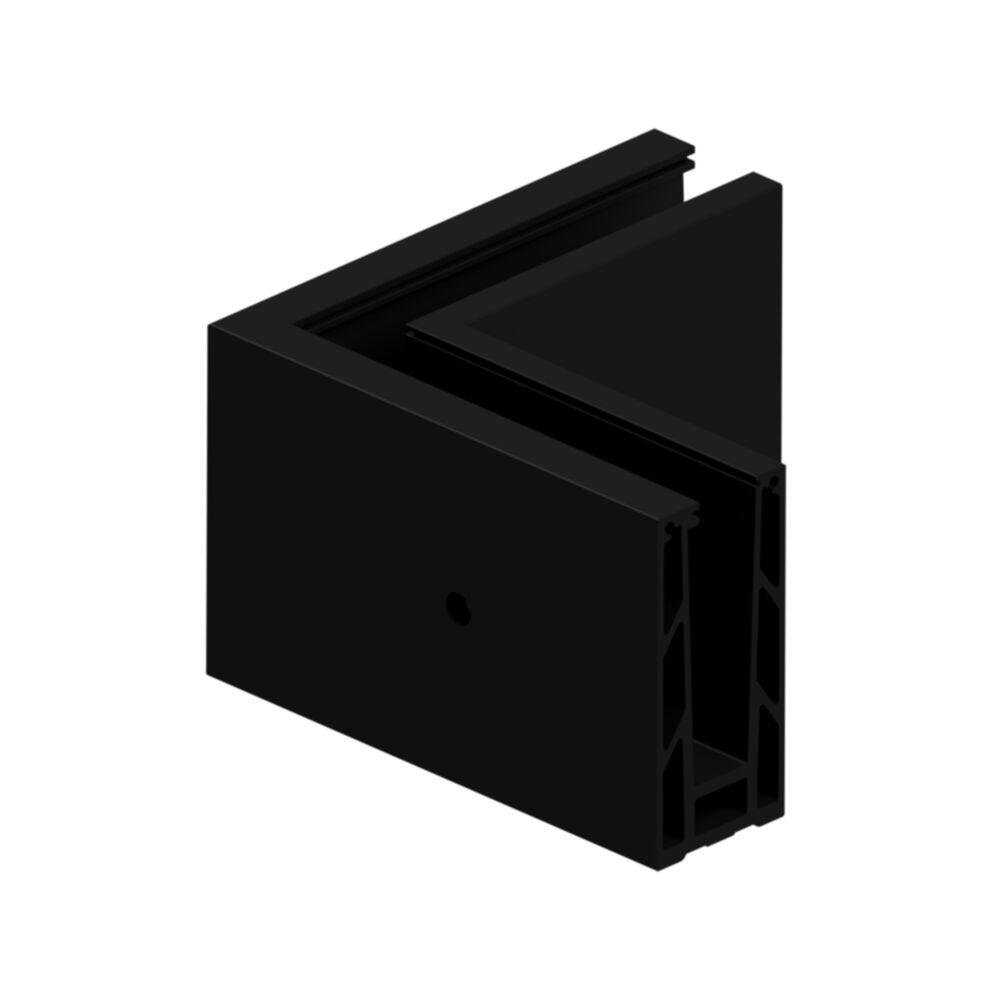 IDT Pure bunnprofil invers innvendig hjørne sort