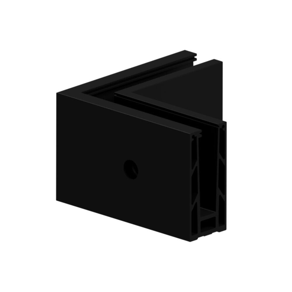IDT Pure Bunnprofil sidemontert utvendig hjørne sort