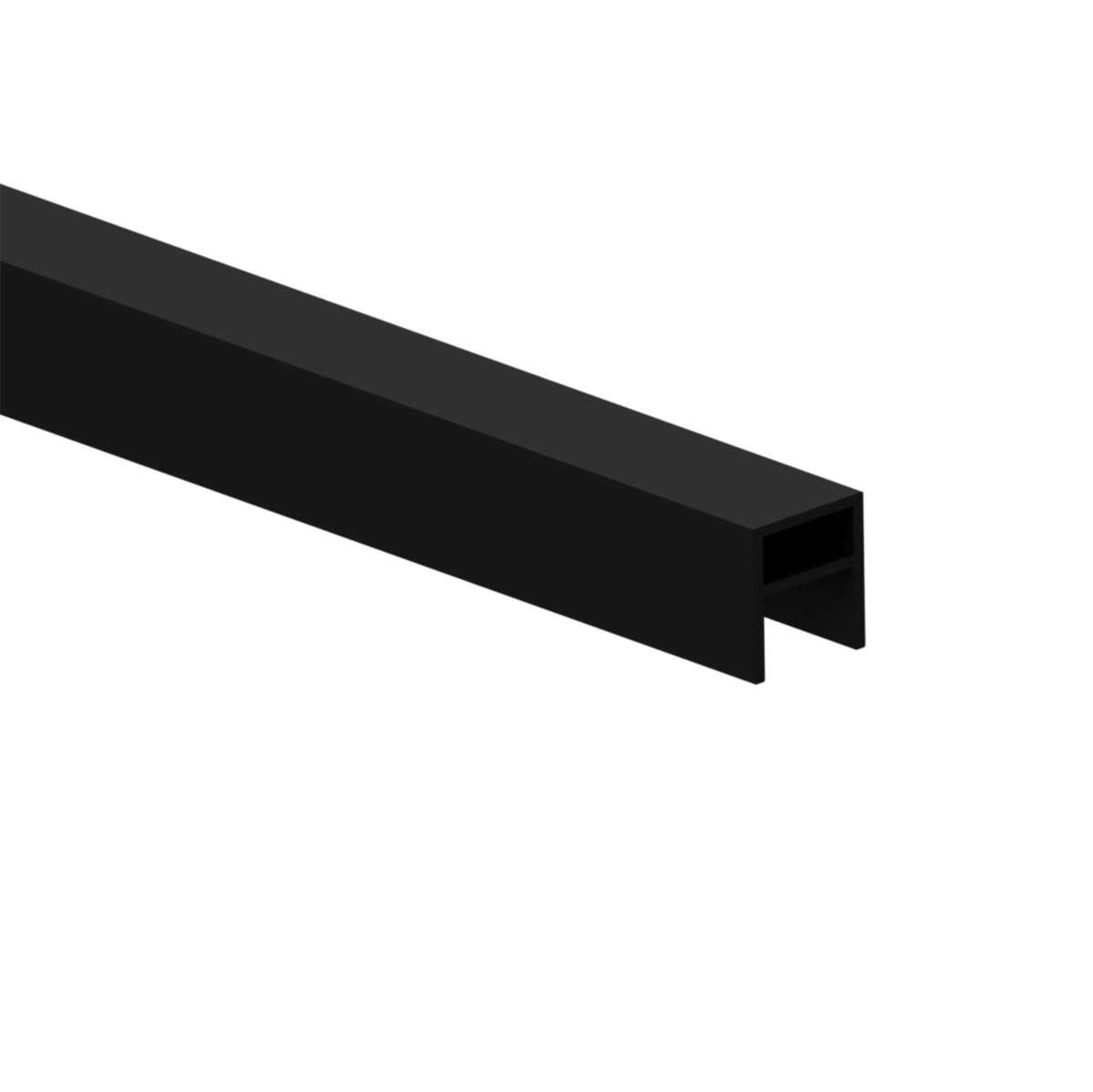 IDT Pure 22x24 mm håndløper sort