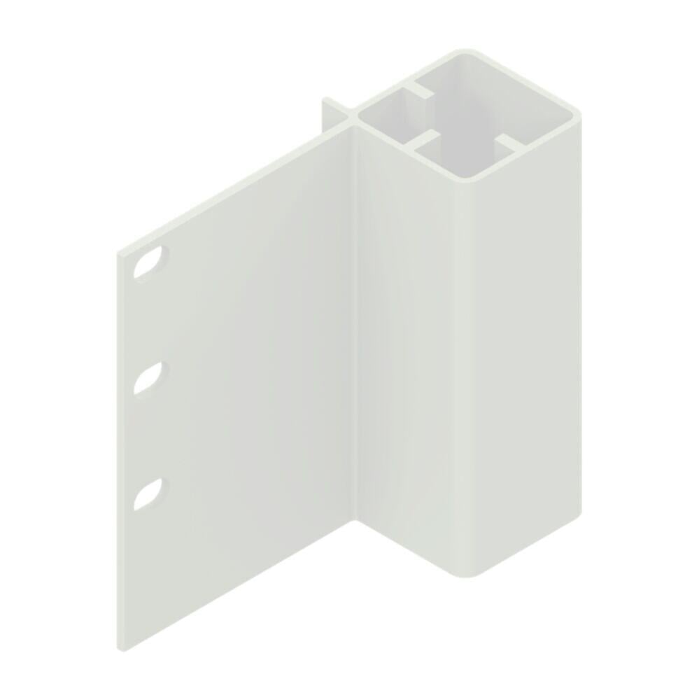 IDT Frame brakett for sidemontert utvendig hjørne RAL 9010