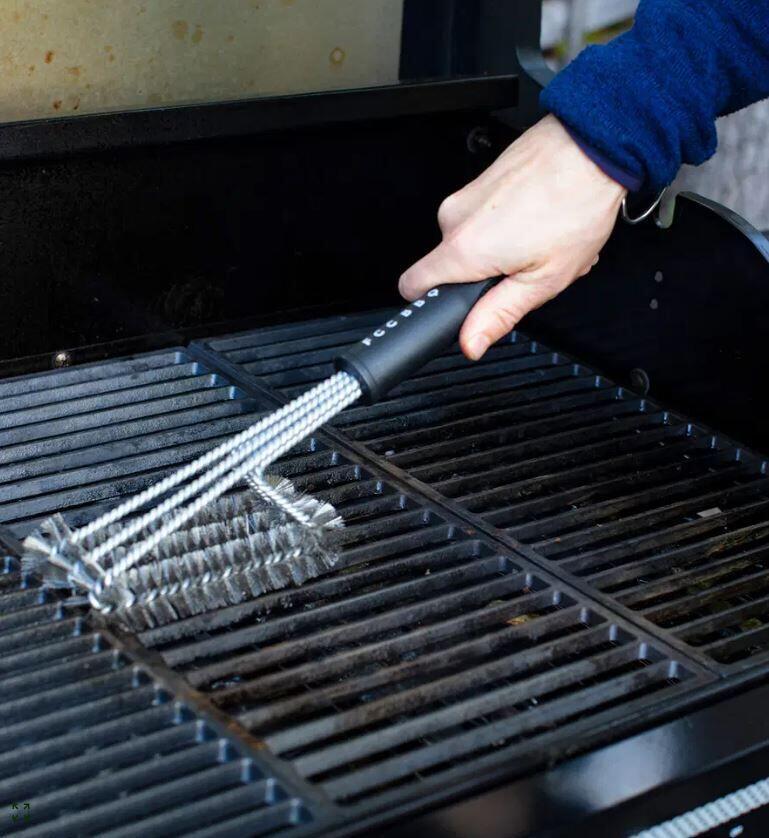 FCC trippelhodet grillbørste