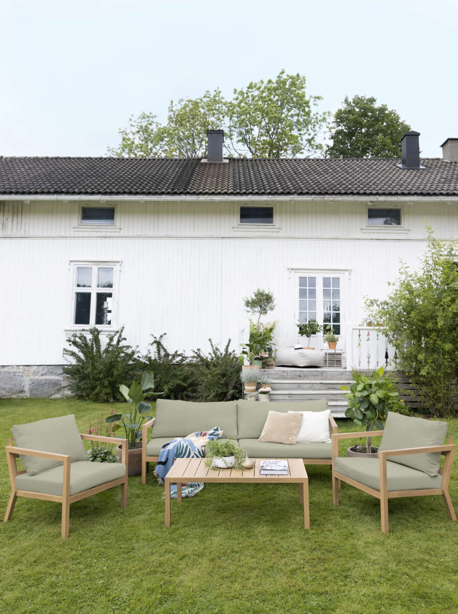 Bohem Røst sofagruppe med putetrekk