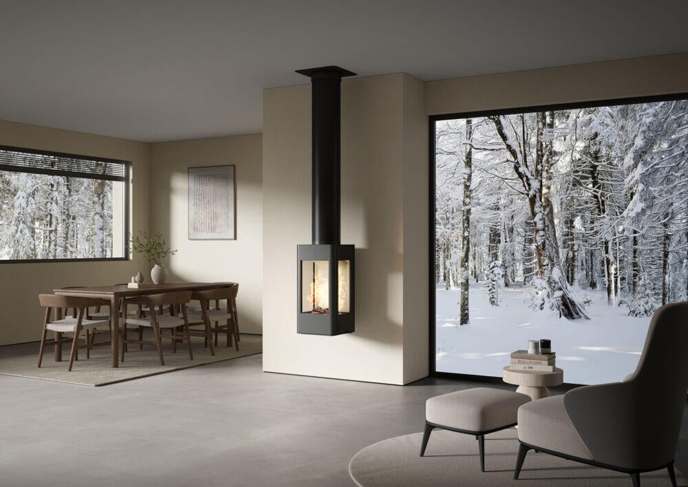 Nordpeis YoU Ceiling lys Thermotte peisovn