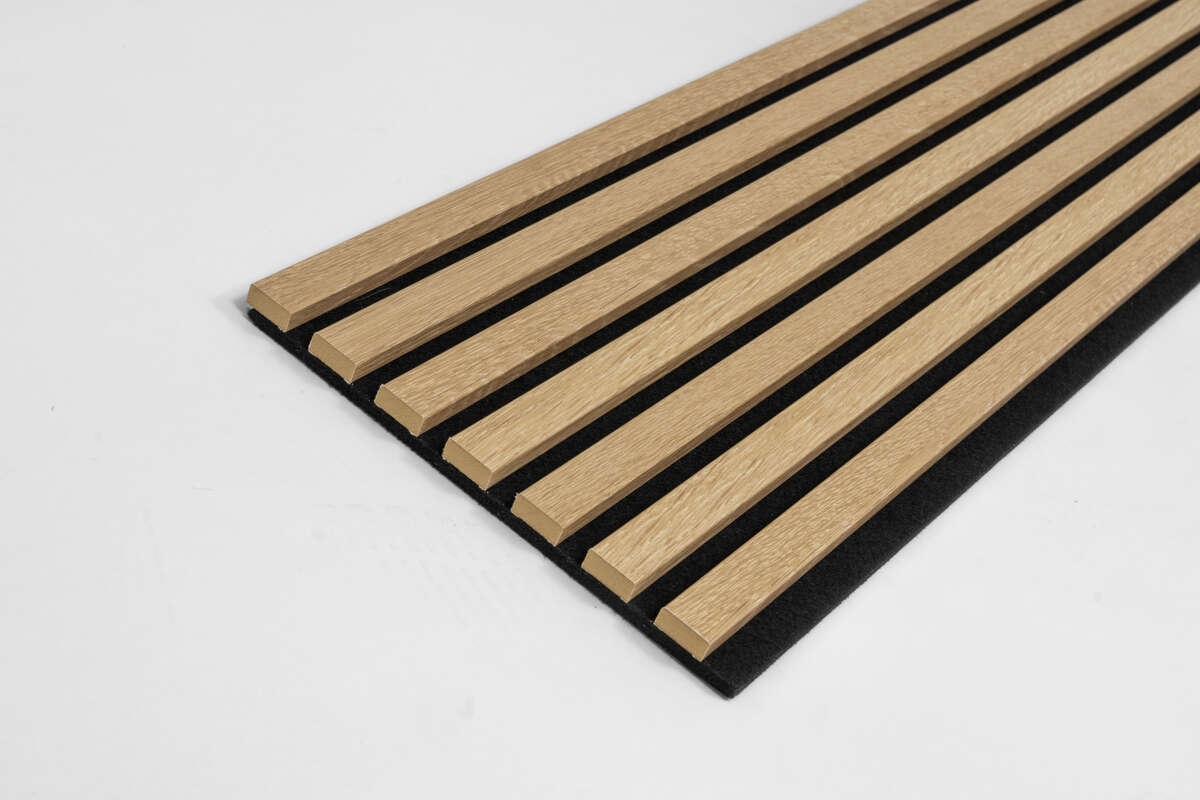 Whisper lys eik akustikk spileplate 2-pk