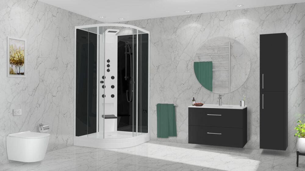 Duxa Bad velvære massasje dusjkabinett