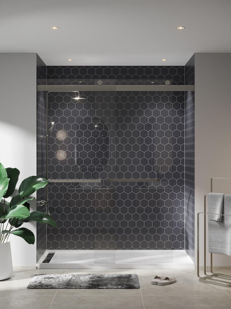 Fibo 2024M71 Black Baderomspanel 2-pk