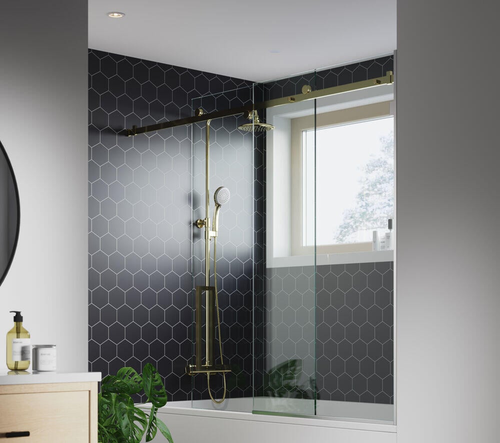 Fibo 2024M71 Black Baderomspanel 2-pk