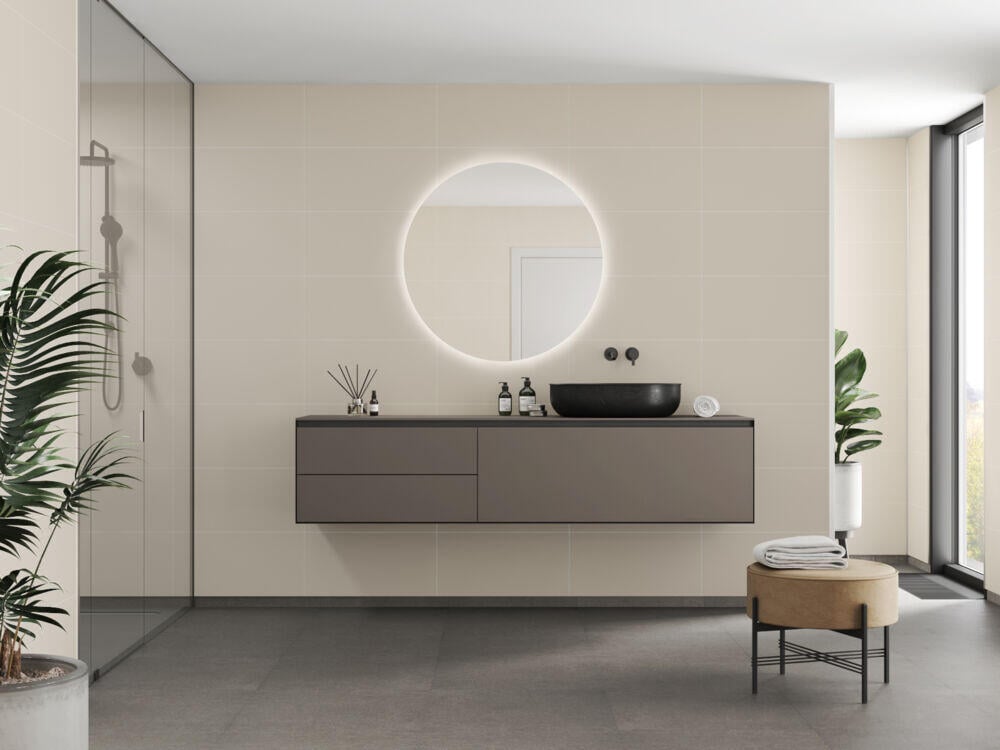 Fibo 5233 M6030 Light Sand Baderomspanel 2-pk