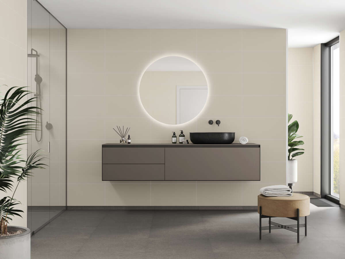 Fibo 5233 M6030 Light Sand Baderomspanel 2-pk