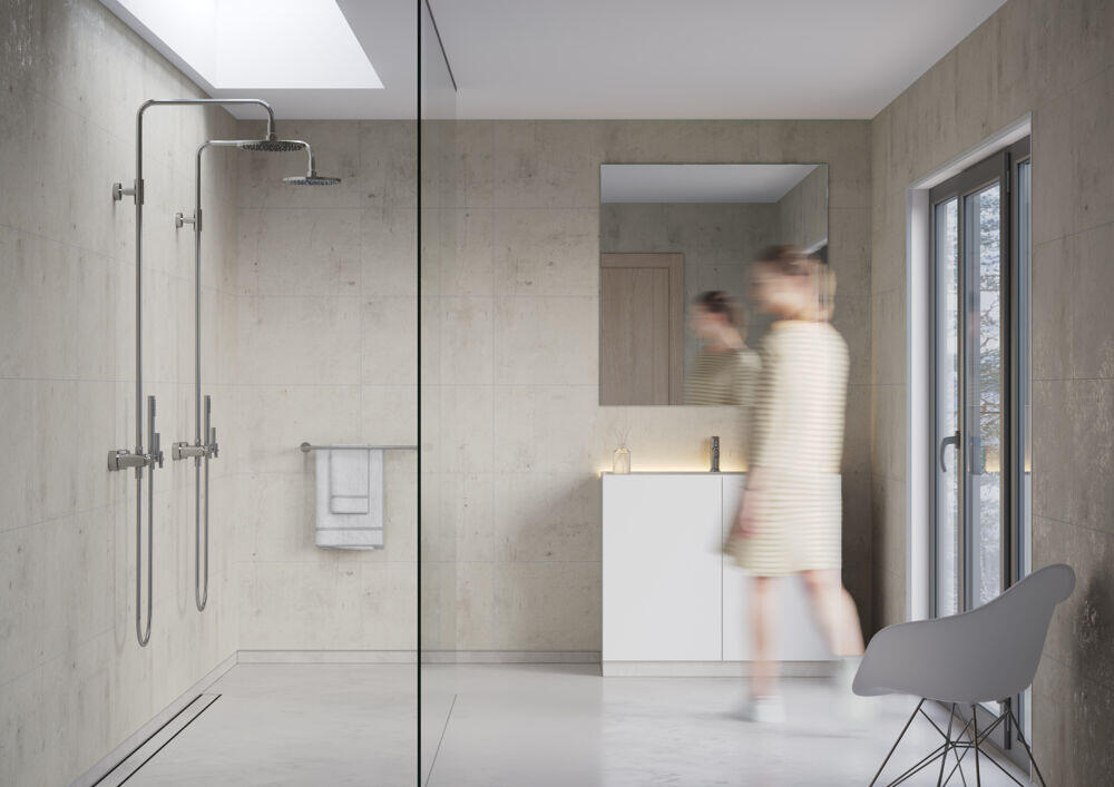 Fibo 8054 M6040 Lentini Light Baderomspanel 2-pk