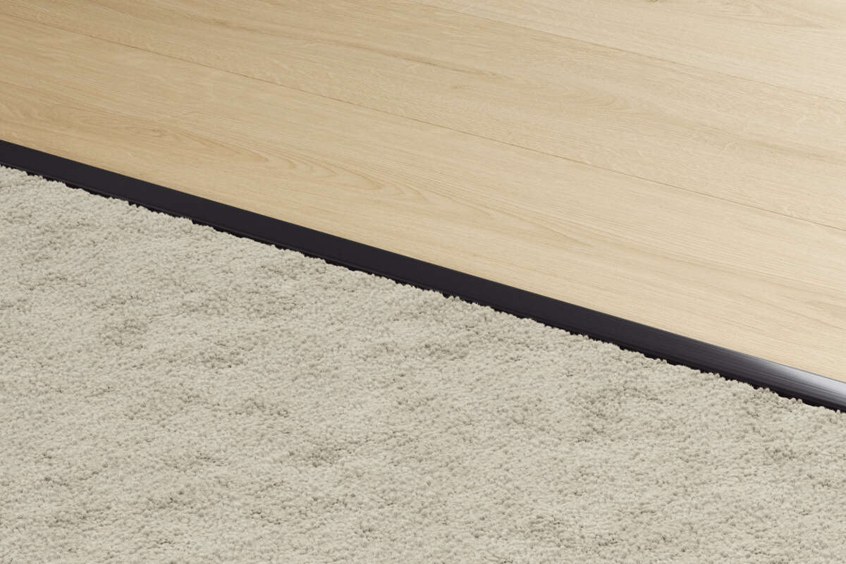 Pergo vinyl endeprofil black