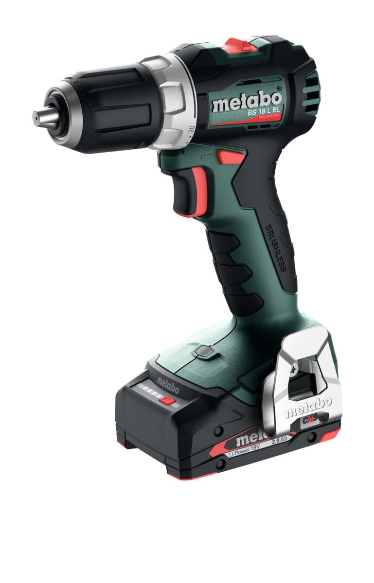 Metabo BS 18 L BL bor-skrutrekker m/2 batterier