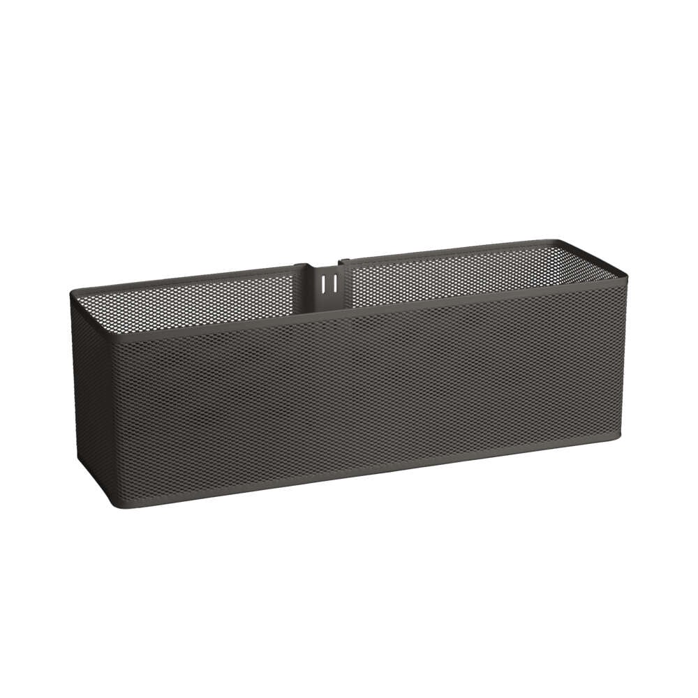 Elfa Klikk-inn graphite meshkurv door & wall – stor
