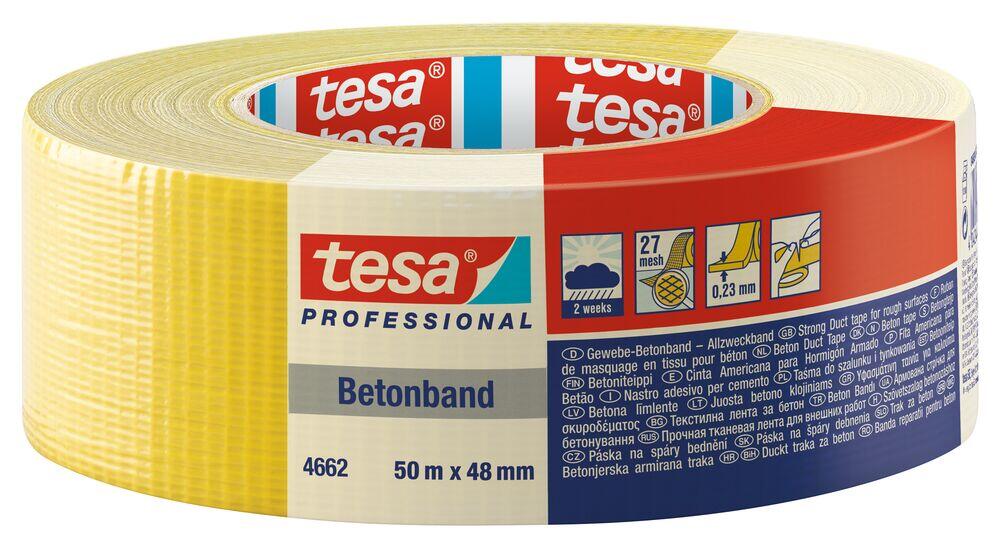 Tesa Betongtape Gul 50m x 48mm