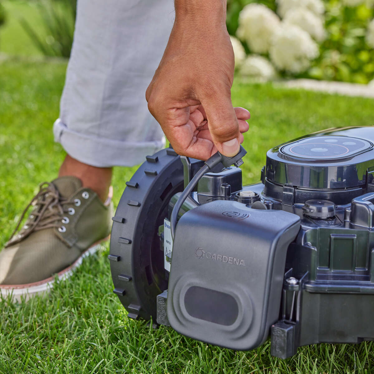 GARDENA Antikollisjonsradar SILENO robotgressklipper