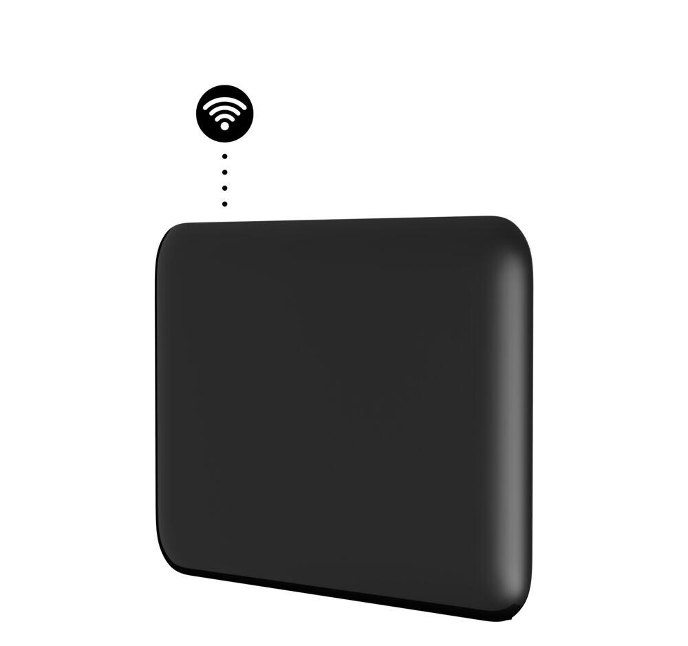 Mill Invisible Smart WiFi Gen 4 600W sort panelovn